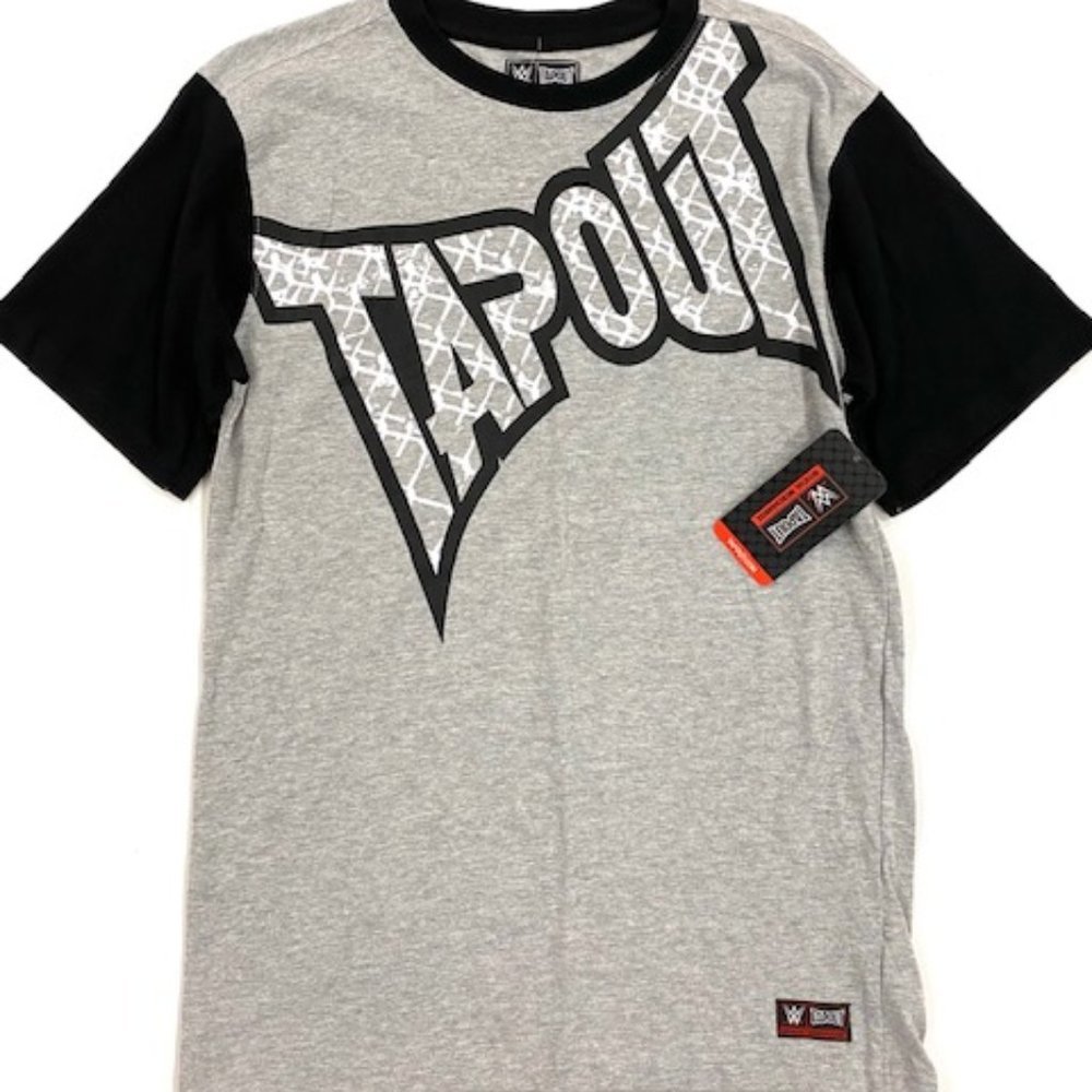 WWE Boy's Graphic 'Tapout' Tee  Grey